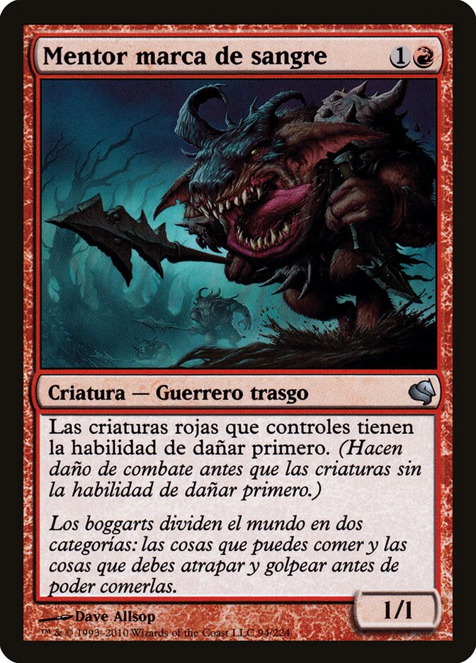 Mentor Mancha-Sangrenta / Bloodmark Mentor - Magic: The Gathering - MoxLand