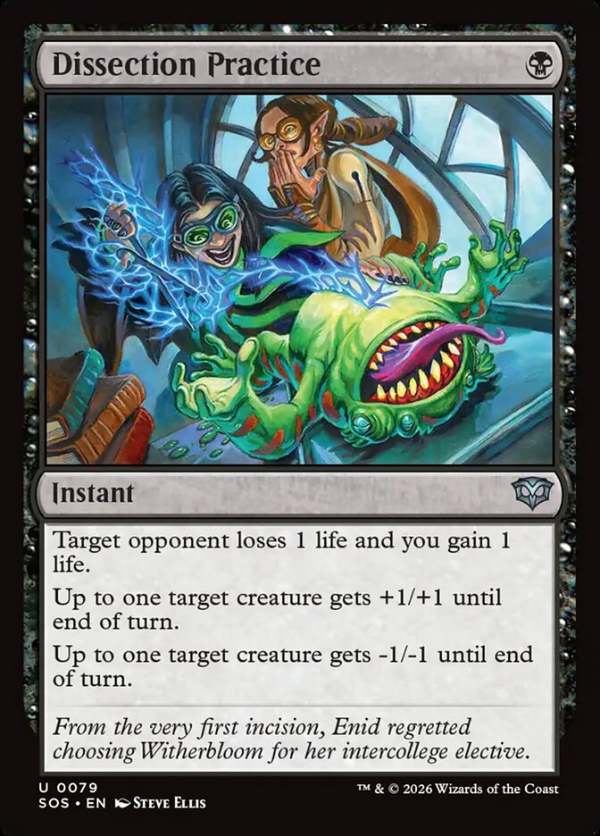 Dissection Practice - Magic: The Gathering - MoxLand