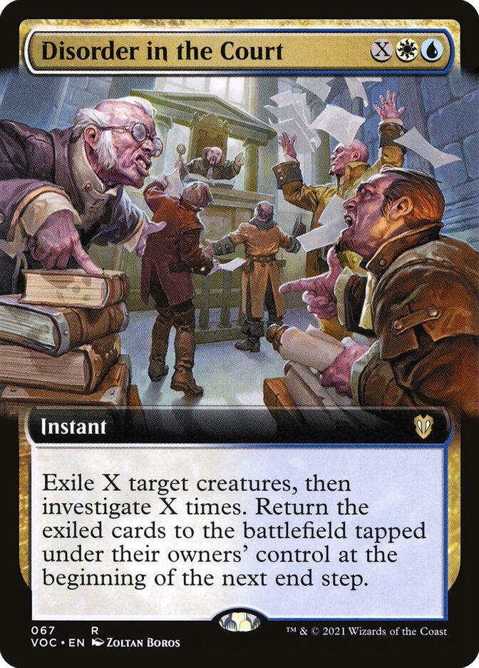 Desordem na Corte / Disorder in the Court - Magic: The Gathering - MoxLand