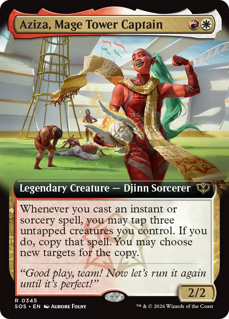Aziza, Mage Tower Captain - Magic: The Gathering - MoxLand