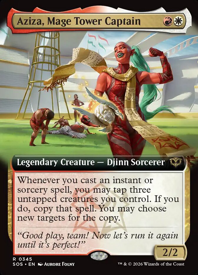 Aziza, Mage Tower Captain - Magic: The Gathering - MoxLand