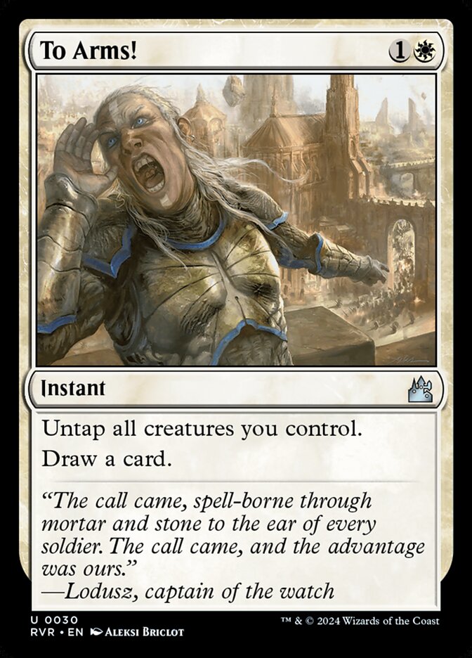 Às Armas! / To Arms! - Magic: The Gathering - MoxLand