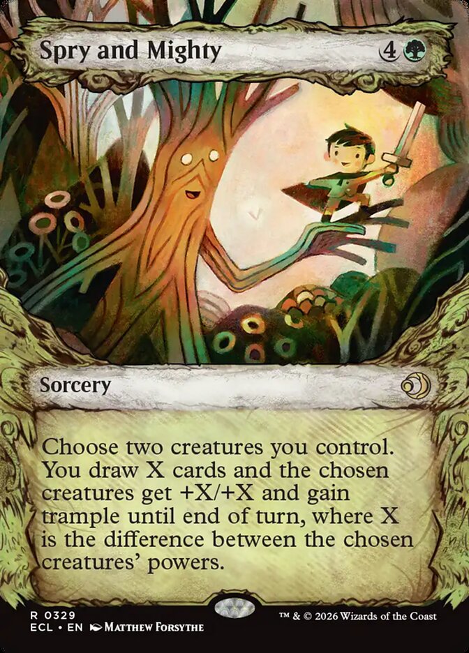 Energético e Poderoso / Spry and Mighty - Magic: The Gathering - MoxLand