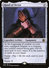 Mão de Vecna / Hand of Vecna - Magic: The Gathering - MoxLand