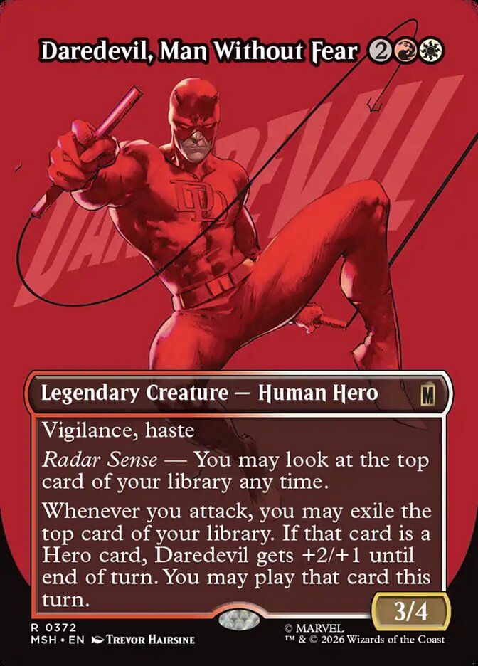 Daredevil, Man Without Fear - Magic: The Gathering - MoxLand