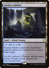 Vale Afundado / Sunken Hollow - Magic: The Gathering - MoxLand