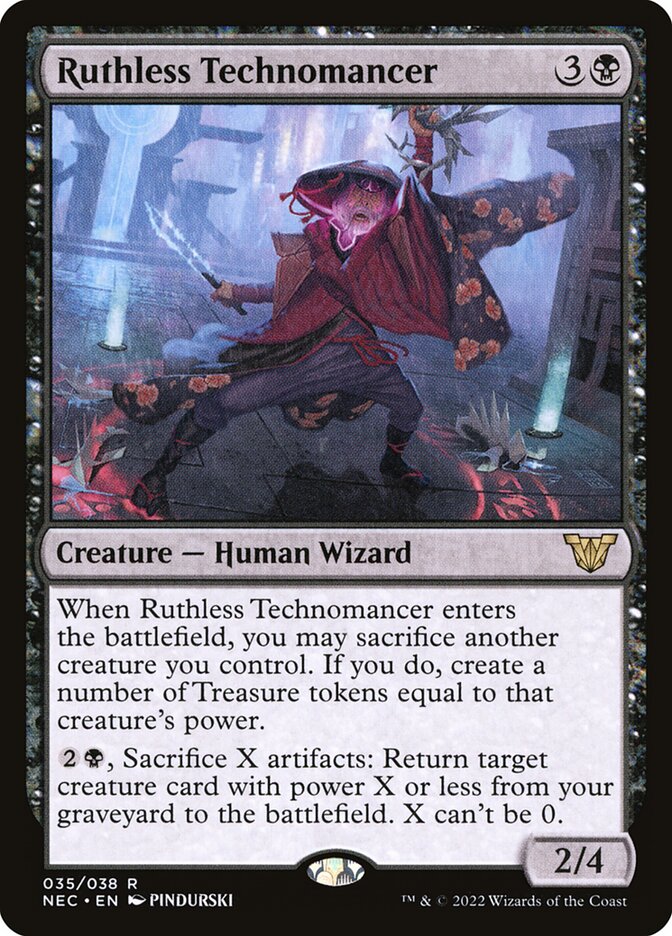 Tecnomante Impiedoso / Ruthless Technomancer - Magic: The Gathering - MoxLand