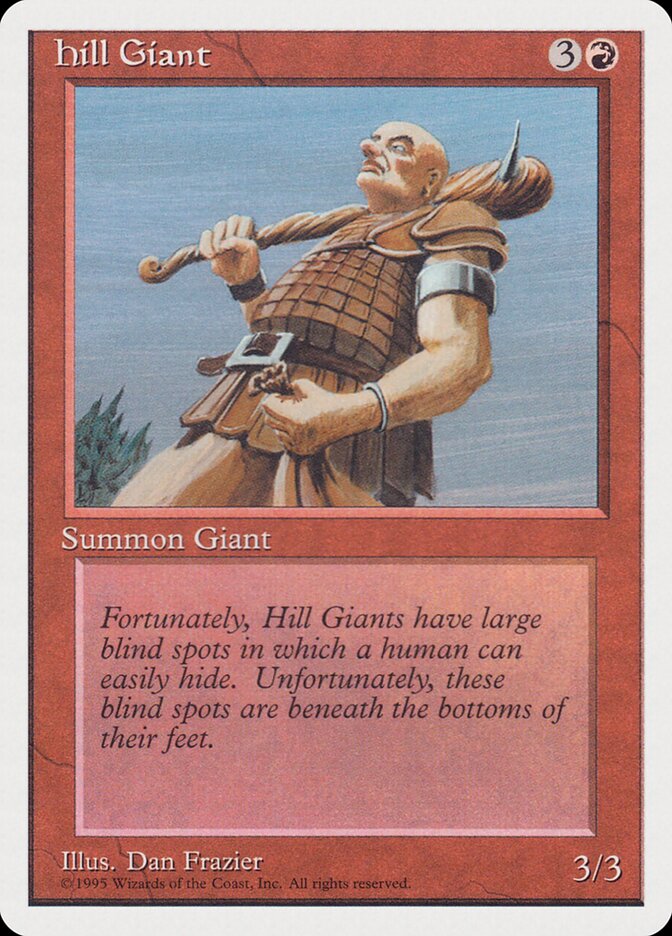 Gigante da Colina / Hill Giant - Magic: The Gathering - MoxLand