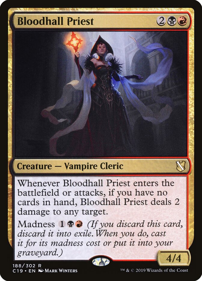 Sacerdotisa do Salão do Sangue / Bloodhall Priest - Magic: The Gathering - MoxLand