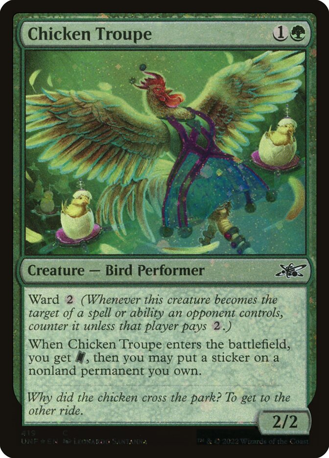 Chicken Troupe - Magic: The Gathering - MoxLand