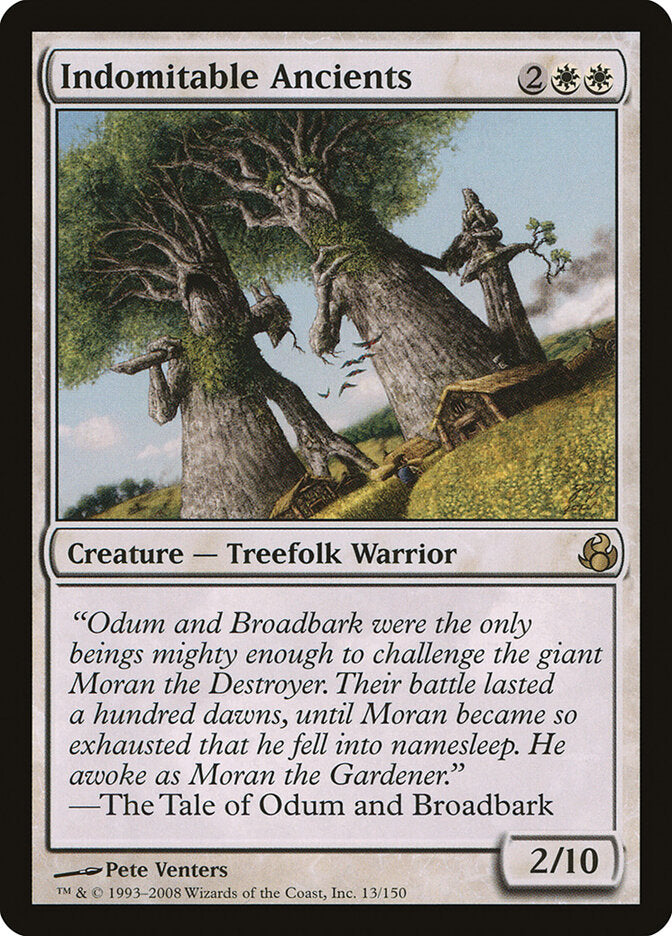 Anciãos Indomáveis / Indomitable Ancients - Magic: The Gathering - MoxLand
