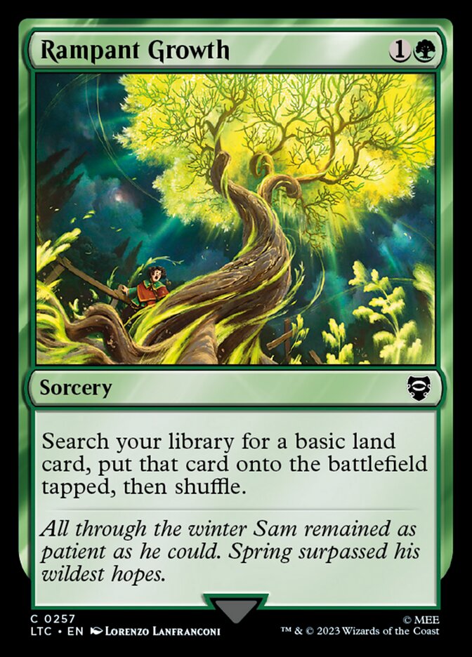 Crescimento Exuberante / Rampant Growth - Magic: The Gathering - MoxLand