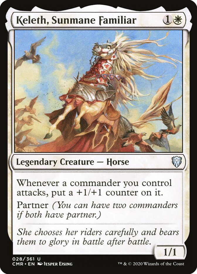 Keleth, Familiar de Crina Solar / Keleth, Sunmane Familiar - Magic: The Gathering - MoxLand