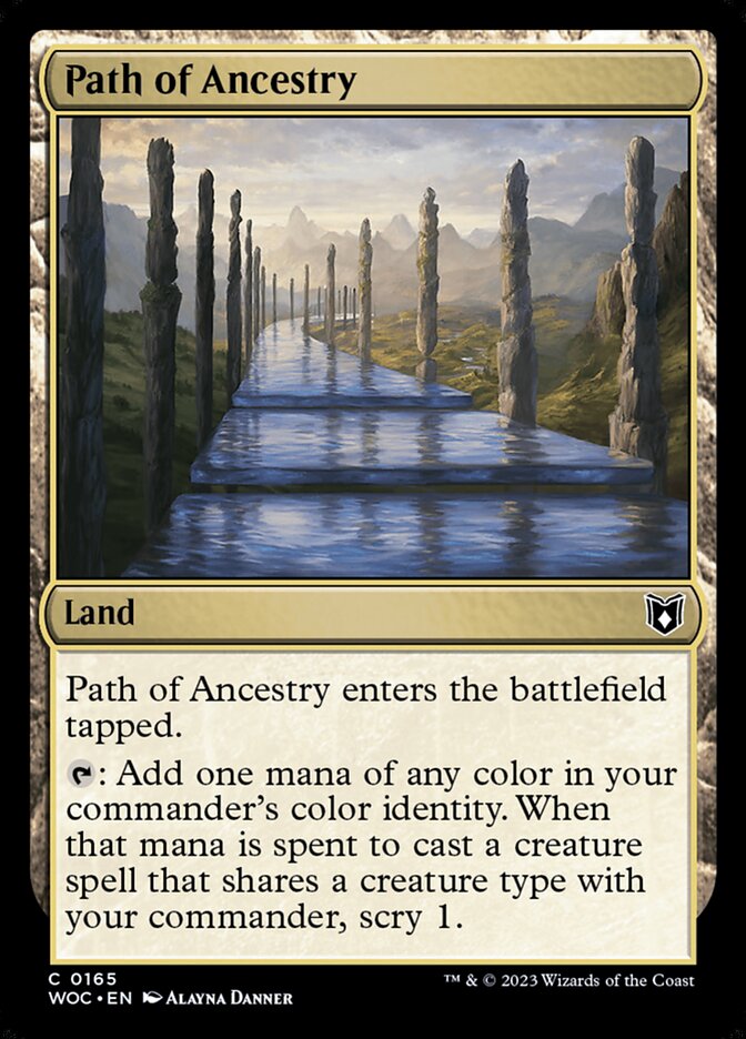 Caminho da Ascendência / Path of Ancestry - Magic: The Gathering - MoxLand