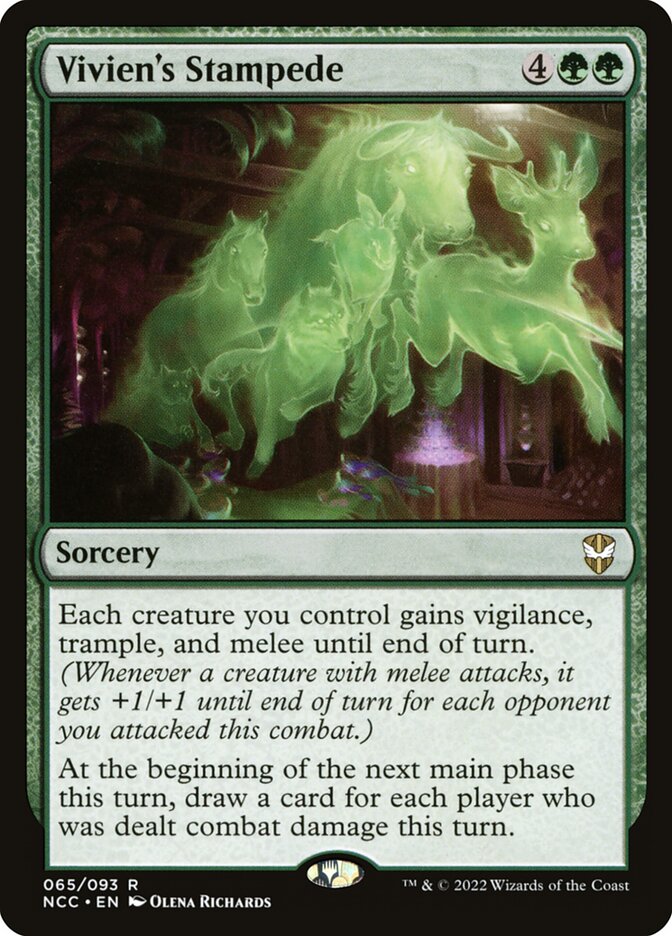 Estouro de Vivien / Vivien's Stampede - Magic: The Gathering - MoxLand