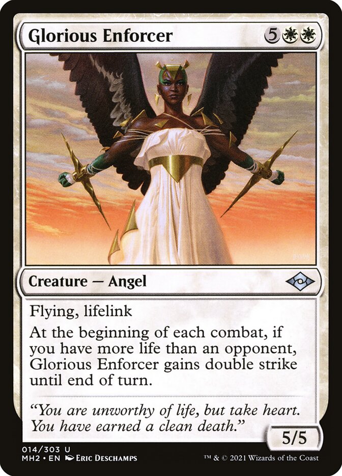 Impositora Gloriosa / Glorious Enforcer - Magic: The Gathering - MoxLand
