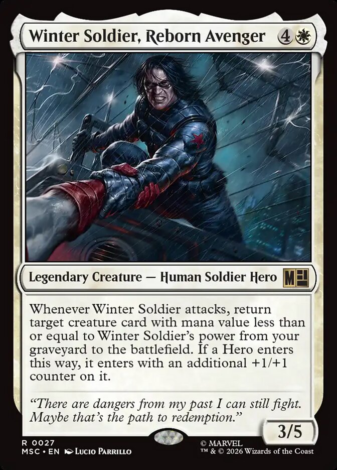 Winter Soldier, Reborn Avenger - Magic: The Gathering - MoxLand