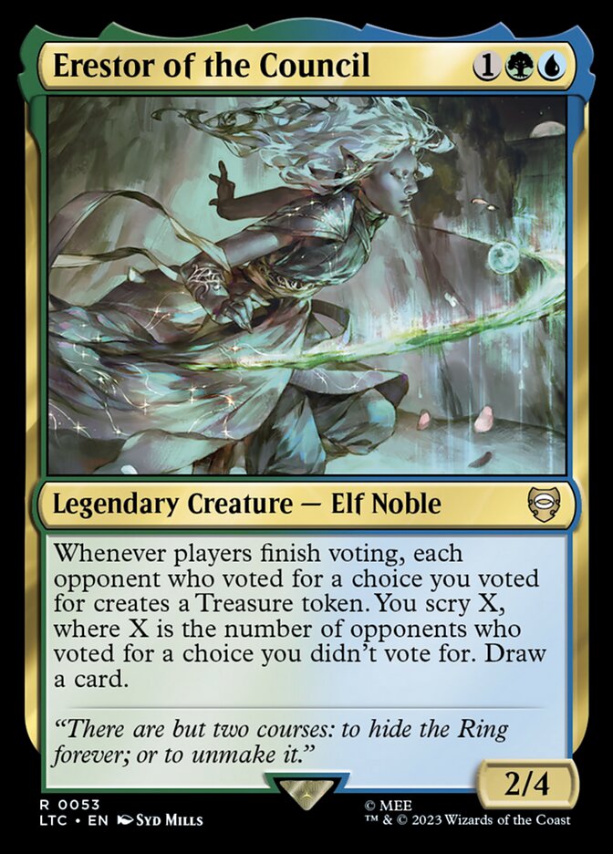 Erestor do Conselho / Erestor of the Council - Magic: The Gathering - MoxLand