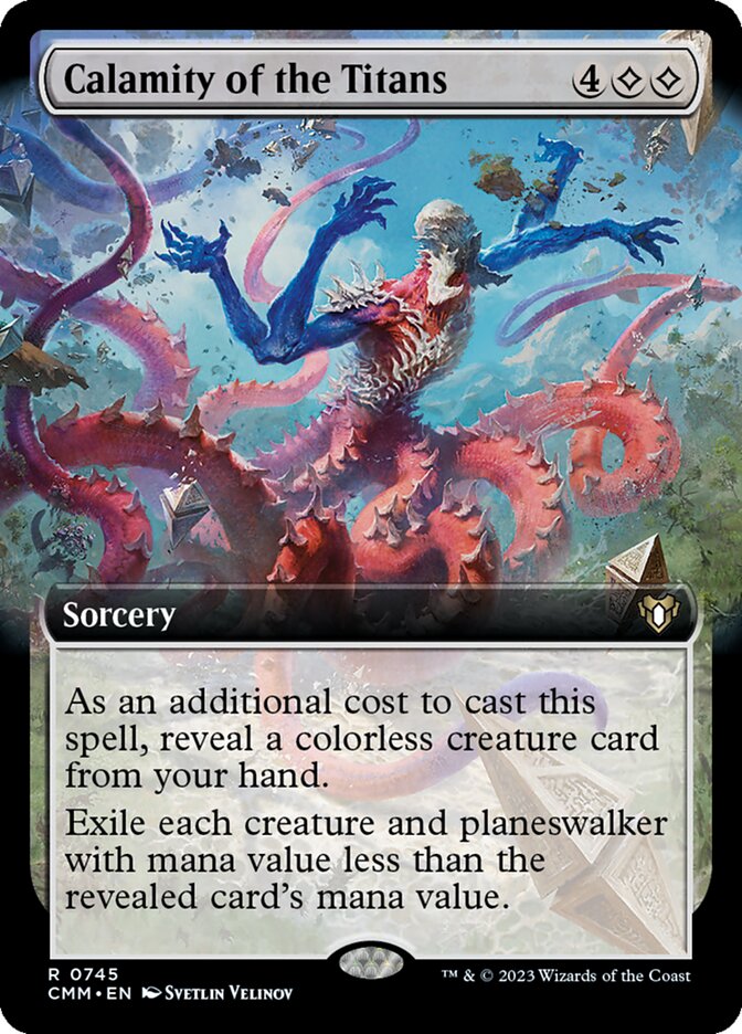 Calamity of the Titans - Magic: The Gathering - MoxLand