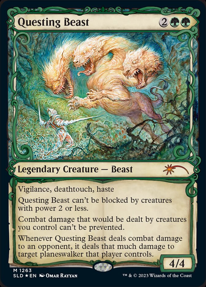 Fera das Demandas / Questing Beast - Magic: The Gathering - MoxLand