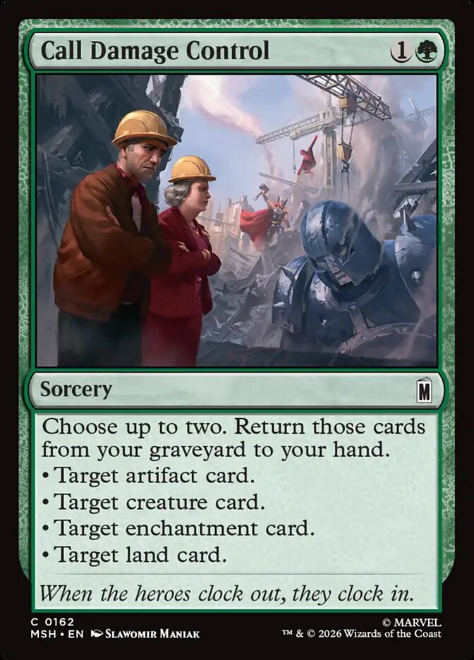 Call Damage Control - Magic: The Gathering - MoxLand