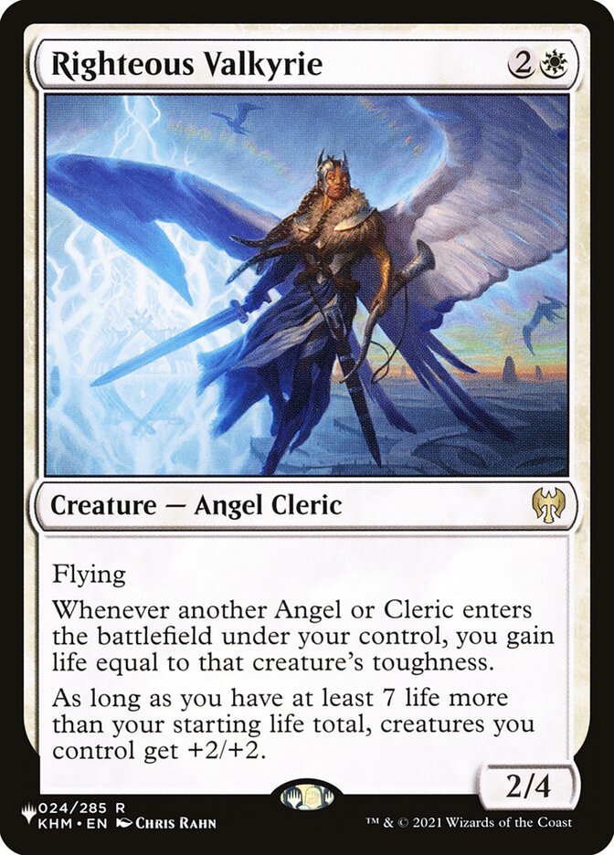 Valquíria Justa / Righteous Valkyrie - Magic: The Gathering - MoxLand
