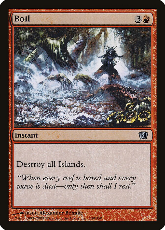 Ferver / Boil - Magic: The Gathering - MoxLand