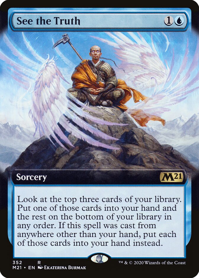 Ver a Verdade / See the Truth - Magic: The Gathering - MoxLand