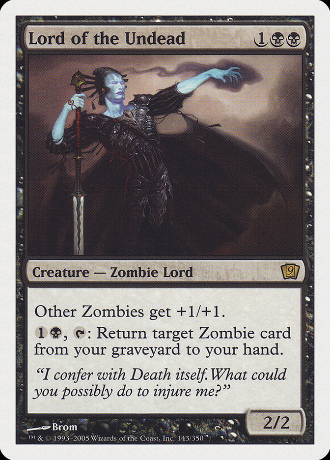 Senhor dos Mortos-vivos / Lord of the Undead - Magic: The Gathering - MoxLand