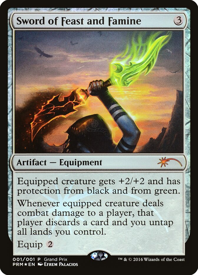 Espada de Banquete e Fome / Sword of Feast and Famine - Magic: The Gathering - MoxLand