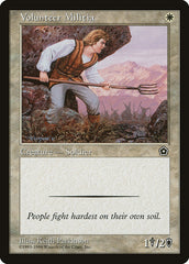 Volunteer Militia - Magic: The Gathering - MoxLand