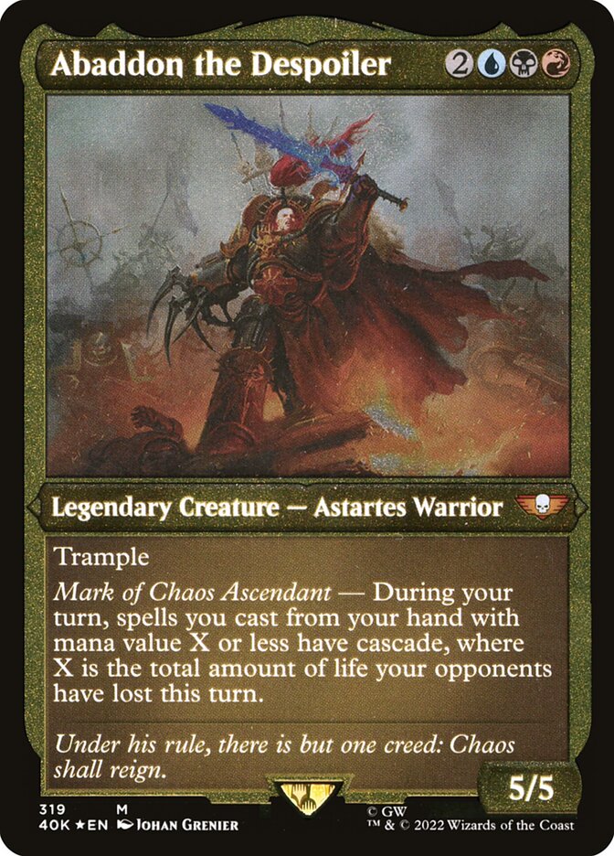 Abaddon the Despoiler - Magic: The Gathering - MoxLand