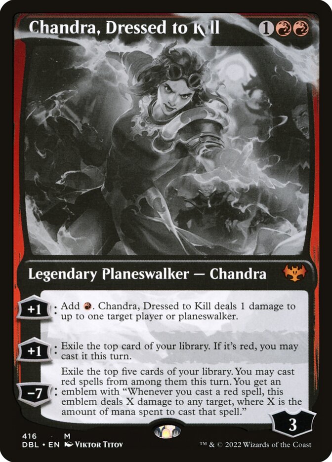 Chandra, Vestida para Matar / Chandra, Dressed to Kill - Magic: The Gathering - MoxLand