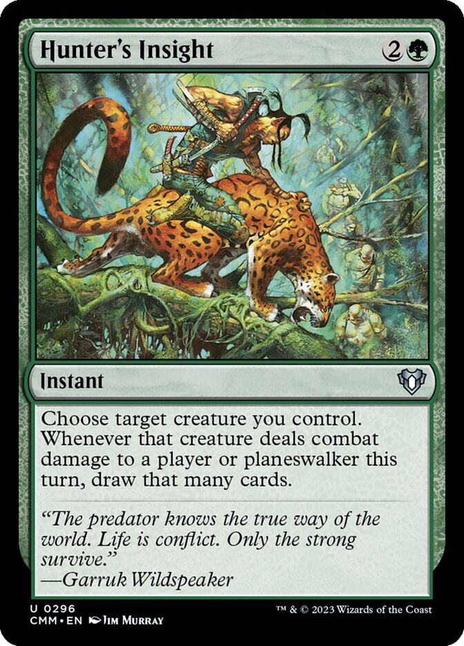 Percepção do Caçador / Hunter's Insight - Magic: The Gathering - MoxLand