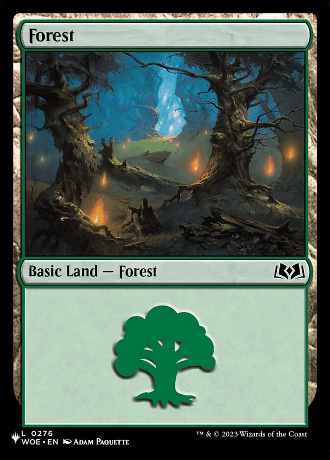 Floresta / Forest - Magic: The Gathering - MoxLand