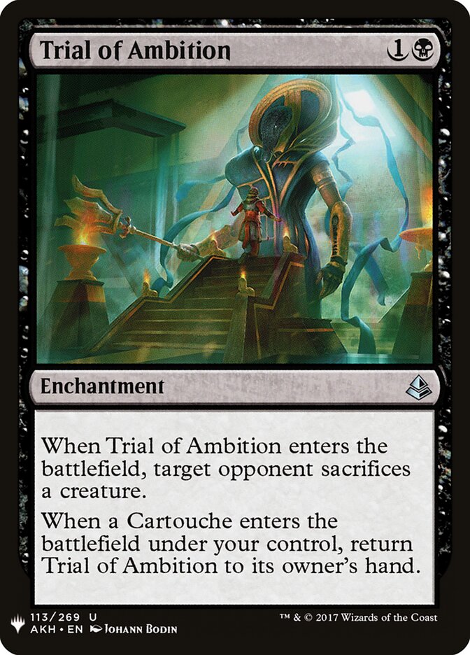 Prova da Ambição / Trial of Ambition - Magic: The Gathering - MoxLand