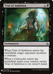 Prova da Ambição / Trial of Ambition - Magic: The Gathering - MoxLand