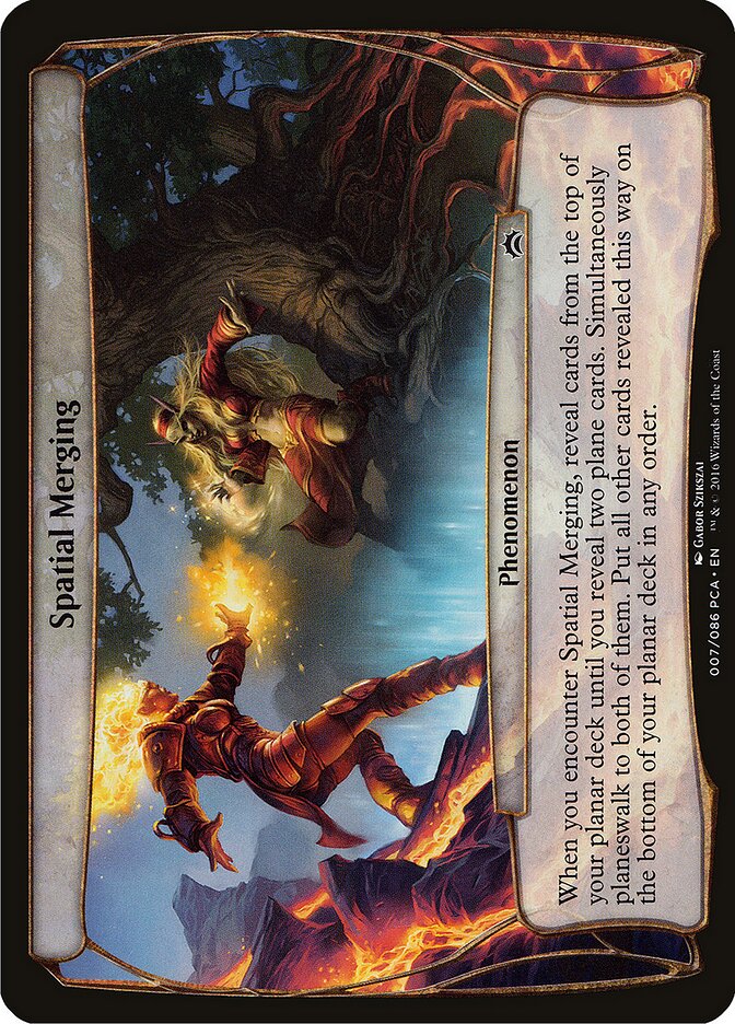 Fusão Espacial / Spatial Merging - Magic: The Gathering - MoxLand