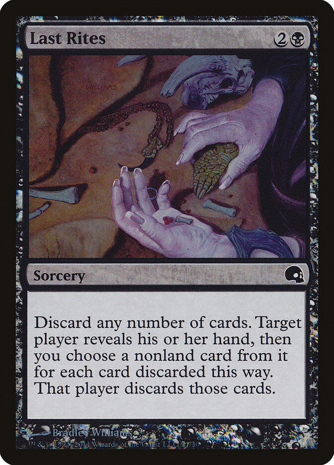 Últimos Ritos / Last Rites - Magic: The Gathering - MoxLand