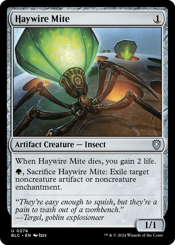 Ácaro do Curto-circuito / Haywire Mite - Magic: The Gathering - MoxLand