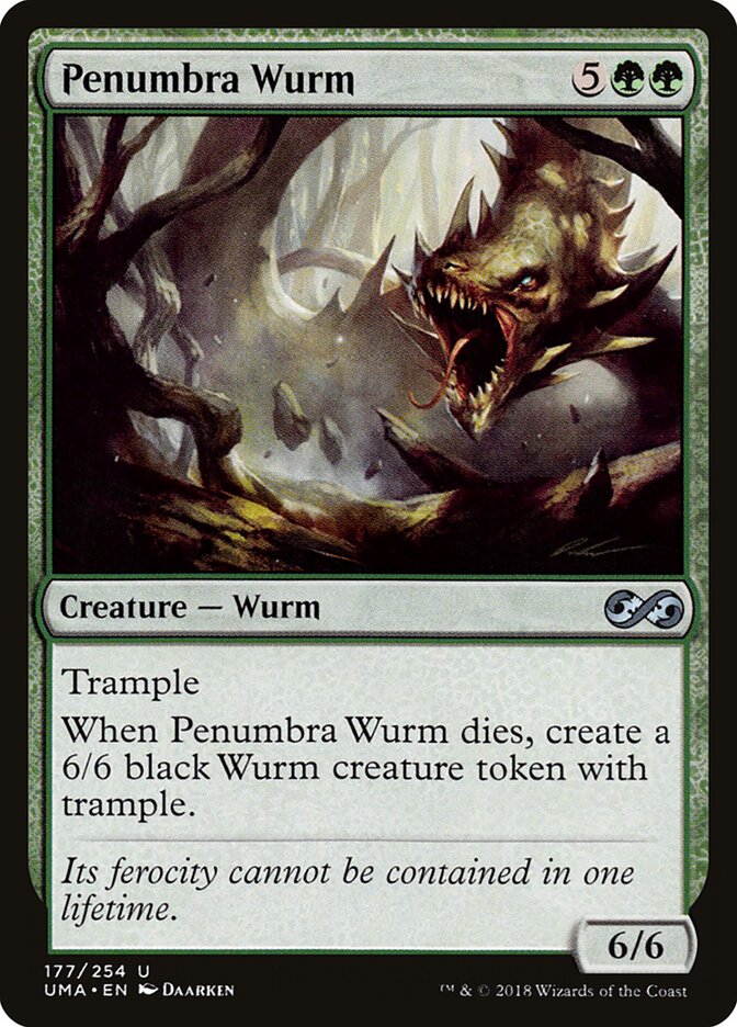 Vorme Penumbra / Penumbra Wurm - Magic: The Gathering - MoxLand