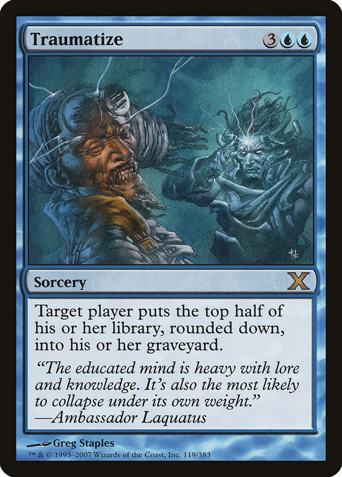 Traumatizar / Traumatize - Magic: The Gathering - MoxLand