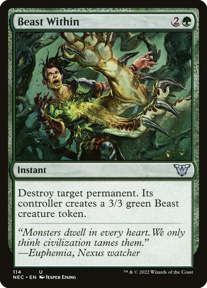 Fera Interior / Beast Within - Magic: The Gathering - MoxLand