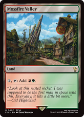 Vale de Piromusgo / Mossfire Valley - Magic: The Gathering - MoxLand