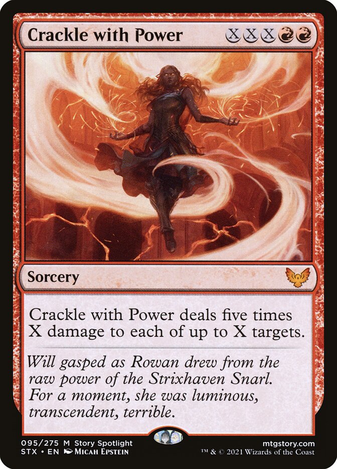 Estalar de Poder / Crackle with Power - Magic: The Gathering - MoxLand