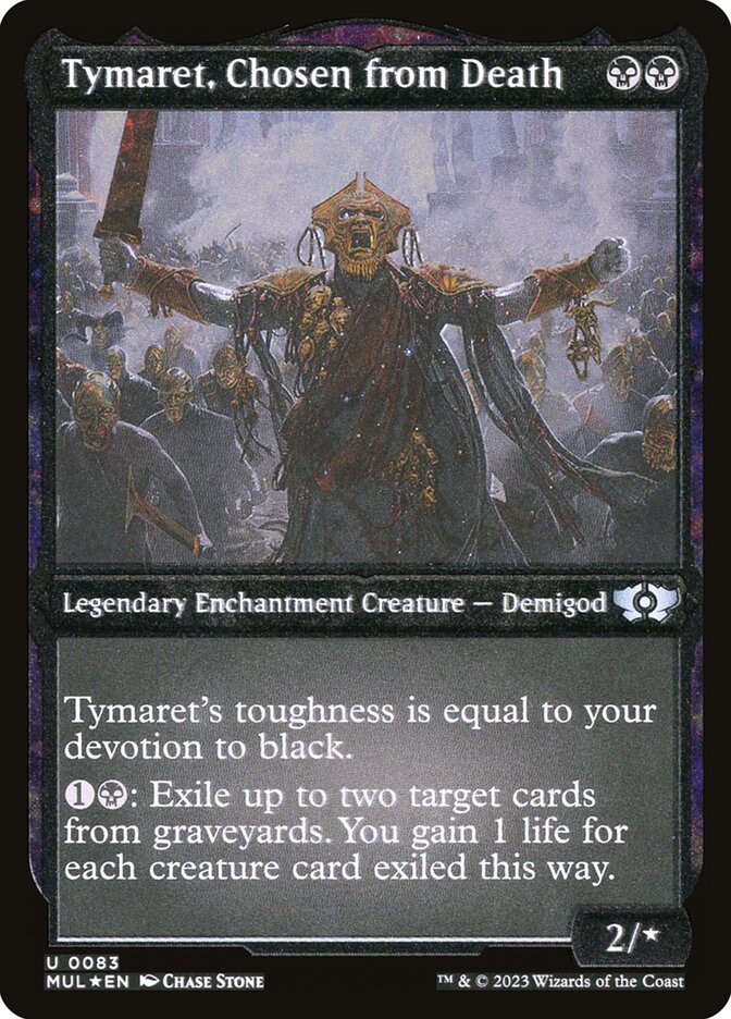 Tymaret, Escolhido pela Morte / Tymaret, Chosen from Death - Magic: The Gathering - MoxLand