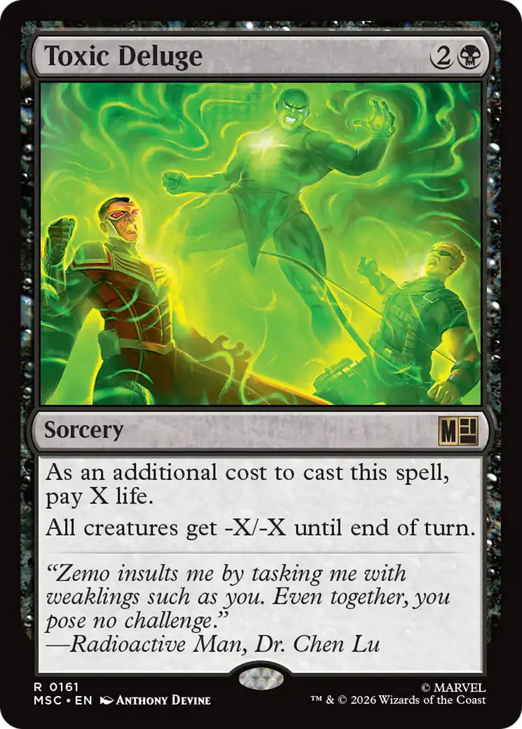 Dilúvio Tóxico / Toxic Deluge - Magic: The Gathering - MoxLand