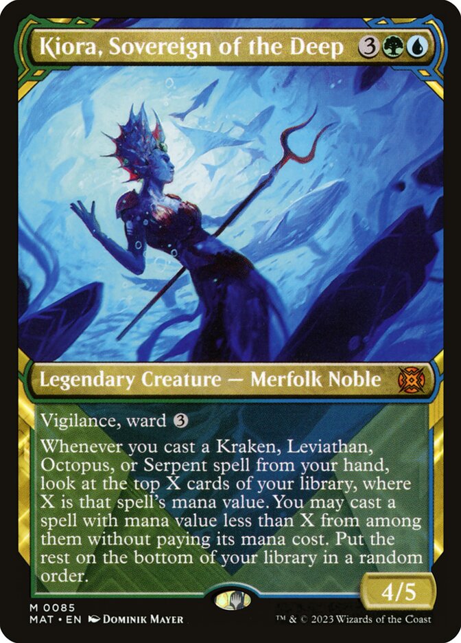 Kiora, Soberana das Profundezas / Kiora, Sovereign of the Deep - Magic: The Gathering - MoxLand