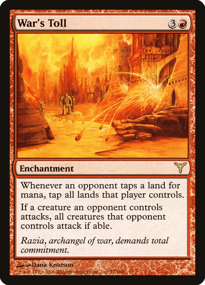 Preço da Guerra / War's Toll - Magic: The Gathering - MoxLand