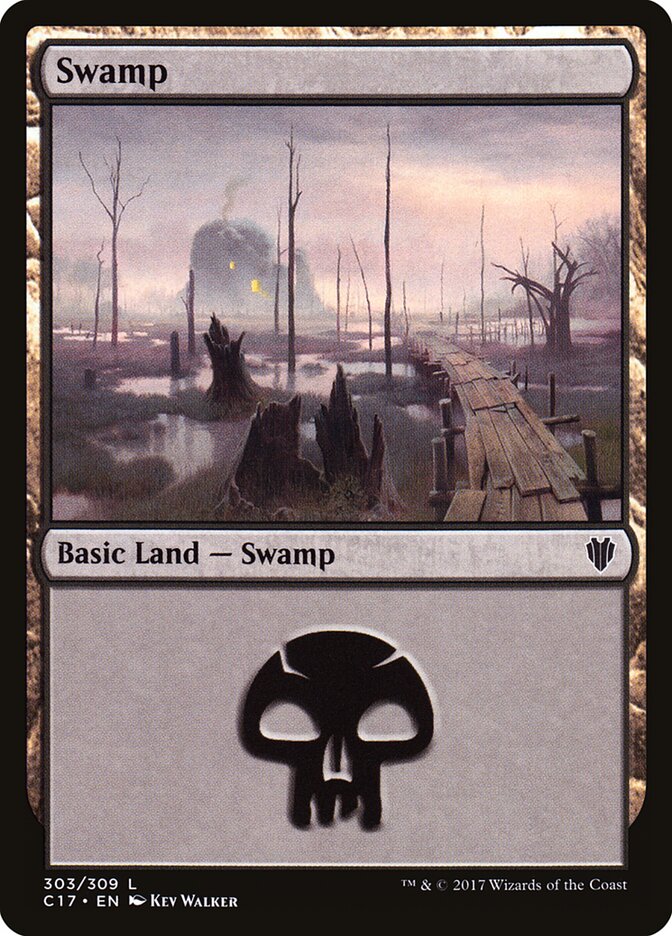 Pântano / Swamp - Magic: The Gathering - MoxLand